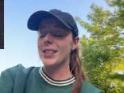 Risky Trail Walk With My Lush! | Public Orgasm | Remote Vibrator 9/16