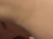 Swallowing his big black cock 12/16