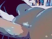 Horny cartoon cock penetrating pussy 16/16