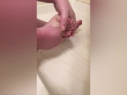 Feeling sexy, pussy wet so I grab a toy and start having fun playing with myself