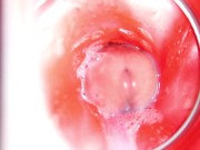 CAMERA INSIDE PUSSY: BIG CUMSHOT IN PUSSY! BEST Internal ASMR in 4K 2/16