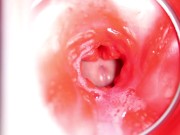 CAMERA INSIDE PUSSY: BIG CUMSHOT IN PUSSY! BEST Internal ASMR in 4K 3/16