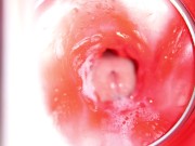 CAMERA INSIDE PUSSY: BIG CUMSHOT IN PUSSY! BEST Internal ASMR in 4K 5/16