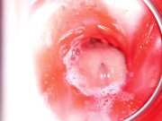 CAMERA INSIDE PUSSY: BIG CUMSHOT IN PUSSY! BEST Internal ASMR in 4K 6/16