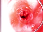 CAMERA INSIDE PUSSY: BIG CUMSHOT IN PUSSY! BEST Internal ASMR in 4K 9/16