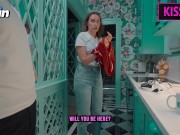 Busty Maid's First Day: Rimming, Ball Sucking, Unexpected Doggy Fuck with Cum on Ass 2/16