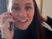 Creampie Stepmom while she takes a work call 14/16