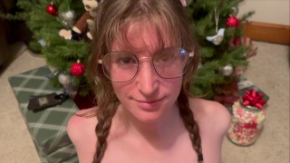 Tight Teen Miss Summer Monarch Gave Me All Her Holes For Christmas ...