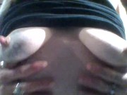 showing them off little tease g\for yiulittle 4/16