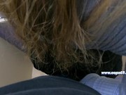 Married Milf Grabbing my Dick in Public | Handjob and Cumshot in Train 6/16