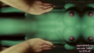 Fucking An Alien In The Mirror Dimension! (Joy Model Doll, Sorceress 105cm)