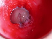 A huge cock inside a wet hole spews liquid and will soon fill with milk 11/16