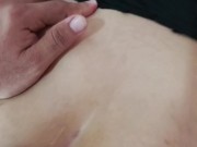 Sexo fuerte por mis tres hoyos corrida facial 11/16