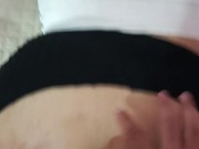 Sexo fuerte por mis tres hoyos corrida facial 12/16