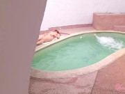 I fucked my friend's girlfriend in the ass at the pool hotel 3/16