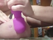 Nipples tortures by vibrator 8/16