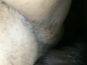 LIGHT SKIN EBONY SLOWLY SWALLOWS AND SUCKS DADDY FAT DICK BEFORE SHE GETS FUCKED!!!!! 15/16