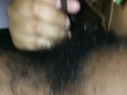 LIGHT SKIN EBONY SLOWLY SWALLOWS AND SUCKS DADDY FAT DICK BEFORE SHE GETS FUCKED!!!!! 7/16