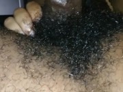 LIGHT SKIN EBONY SLOWLY SWALLOWS AND SUCKS DADDY FAT DICK BEFORE SHE GETS FUCKED!!!!! 8/16