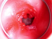 Camera inside the pussy! The wettest and tastiest hole with a big dick inside! 11/16