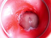 Camera inside the pussy! The wettest and tastiest hole with a big dick inside! 12/16