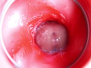 Camera inside the pussy! The wettest and tastiest hole with a big dick inside! 3/16