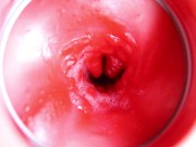 Camera inside the pussy! The wettest and tastiest hole with a big dick inside! 7/16