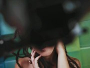 Tattoo Girls Shibari Suspension on public beach in thailand - Bondage BDSM 2/16