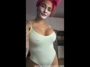 Happy New Year from me and my big soft boobs 9/16