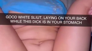 19 Year old ran through in College Dorm Snapchat but has a Boyfriend!!!