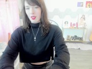 Pleather Skirt Black Turtleneck Desperation 13/16