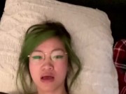 Asian babysitter gets paid with dick 7/16