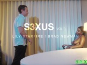 Beautiful Teen Model with Perfect Boobs Bangs Thick Big Dick - Lily Starfire - Brad Newman
