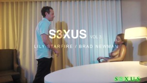 Beautiful Teen Model with Perfect Boobs Bangs Thick Big Dick - Lily Starfire - Brad Newman