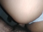Sorprendo a mi cuñada en cachetero de encaje y me la follo a cuatro patas 13/16