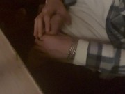 Trying to be quiet so my roommate won’t hear me 🥵 4/16