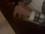 Trying to be quiet so my roommate won’t hear me 🥵 7/16