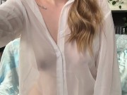 Morning dildo ride 10/16