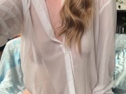 Morning dildo ride 11/16