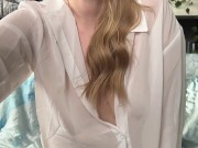 Morning dildo ride 12/16