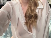 Morning dildo ride 15/16