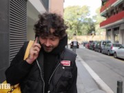 Fulfilled a teenage dream, cumming between his stepsister's juicy buns. 1/16