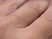 Dirty wife masturbates and makes a husband‘s friend come on snap 15/16