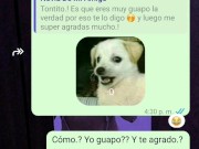 Conversación caliente con la novia de mi mejor amigo.! Terminamos en un final feliz