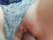 Kinky year start, turned my big cock to a huge one & stretched this cutie's perfect pink Pussy good! 10/16