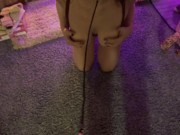 Naughty teen Slut Sucks and Fucks under the Xmas tree 2/16