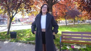 Big butt Latina Megan Love has a threesome with 2 BIG COCKS!