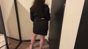 Une double pénétration avec mon double gode de black