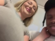 busty Canadian pawg sits on lil d pt 1 1/16