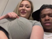 busty Canadian pawg sits on lil d pt 1 3/16